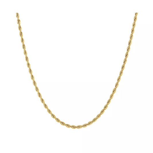 Stainless Steel Rope Chain Necklace 3mm