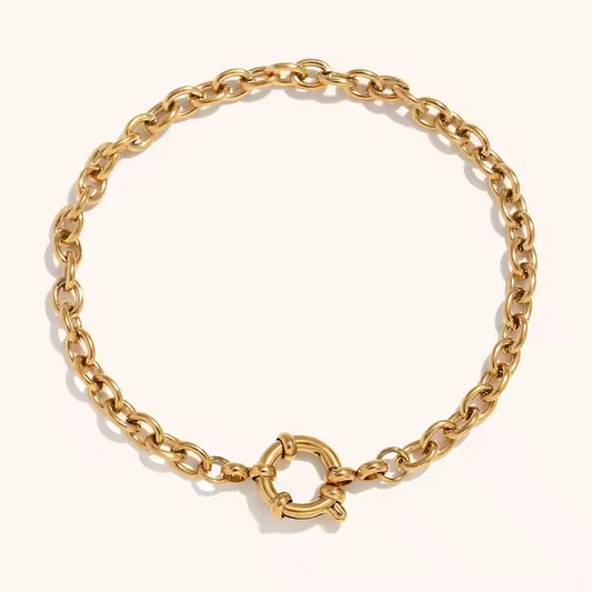 Spring Ring Rolo Chain Bracelet